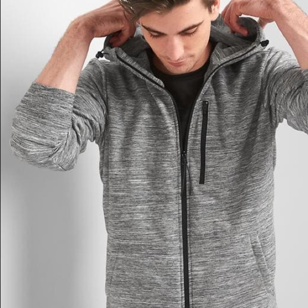 Gap Men’s All-Elements Fleece Full-Zip Hoodie